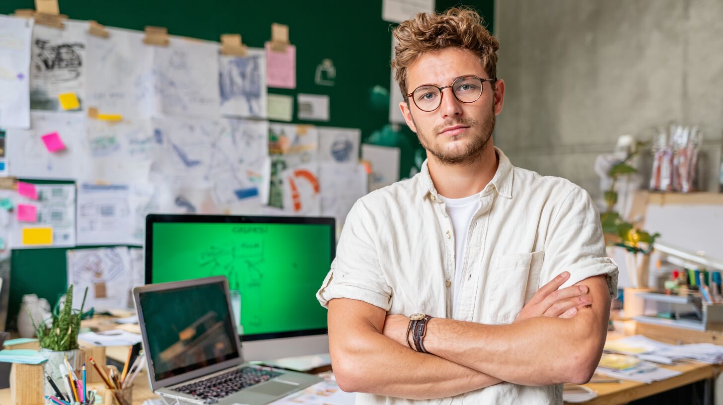 De Founder – ICT-type aan het werk
